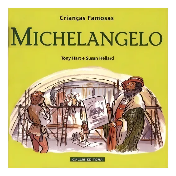 Livro Michelangelo - Criancas Famosas Foto 1