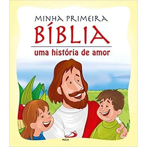 Livro Minha Primeira BĂblia Foto 1