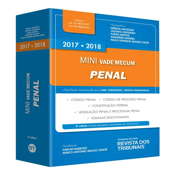 Livro Mini Vade Mecum Penal - 2017 / Patricia Vanzolini Foto 1