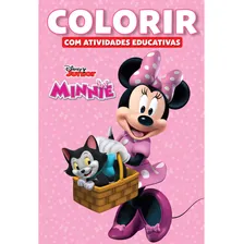Livro Minnie - Coleção Disney Colorir Médio: Livro Minnie - Coleção Disney Colorir Médio, De Jefferson Ferreira. Editora Bicho Esperto, Capa Capa Flexível Em Português, 2016 Foto mini 1