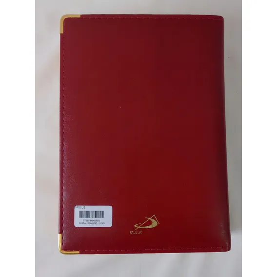 Livro Missal Romano Luxo Editora Paulus Liturgia Santa Missa Foto 1