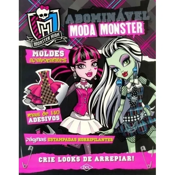 Livro Monster High - Abominavel Moda Monster Foto 1
