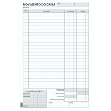 Livro Movimento Caixa Oficio 100 Folhas Tilibra Foto mini 1