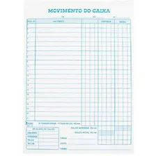 Livro Movimento Caixa Pequeno 100 Fls C/5 Unidades Tamoio Cor Branco Foto mini  2