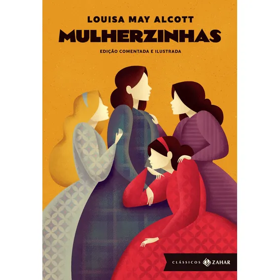 Livro Mulherzinhas Edição Comentada E Ilustrada De Louisa May Alcott Capa Dura Em Português 2019 Editora Zahar Foto 1