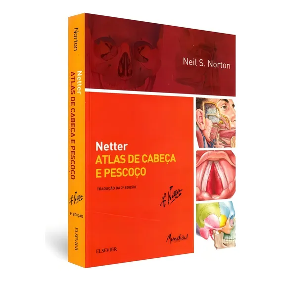 Livro Netter Atlas De Cabeça E Pescoço) Foto 1