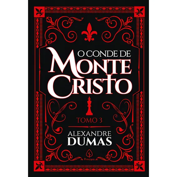 Livro O Conde de Monte Cristo Tomo 3 de Alexandre Dumas Capa Dura Em Português 2022 Editora Principis Foto 1