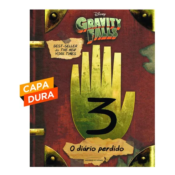 Livro O Diário Perdido De Gravity Falls - - Capa Dura Foto 1