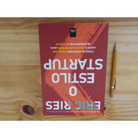 Livro O Estilo Startup - Eric Ries * Foto 1