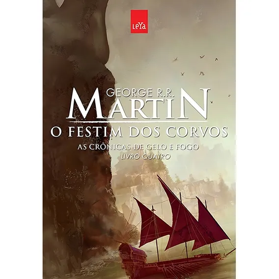 Livro O Festim Dos Corvos - Crônicas Gelo Fogo Capa Nova 4 * Foto 1