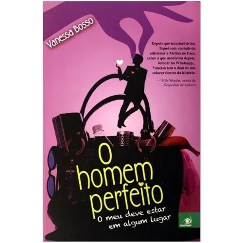 Livro O Homem Perfeito Vanessa Bosso Foto 1