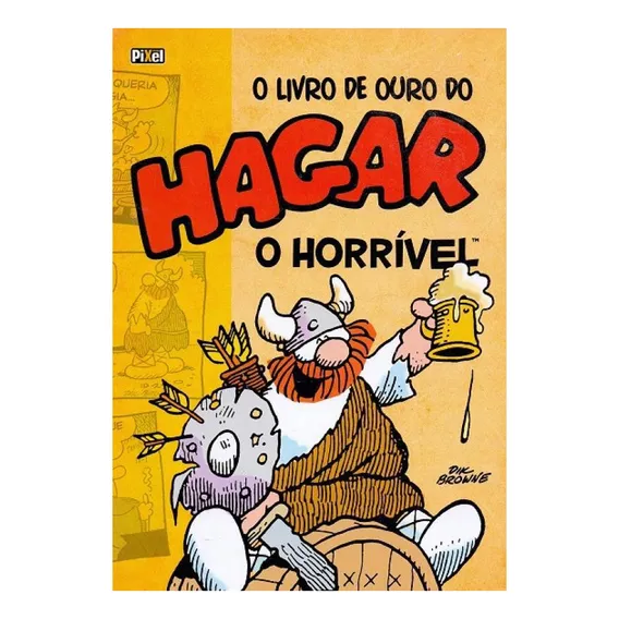 Livro O Livro De Ouro Do Hagar O HorrÃvel Foto 1