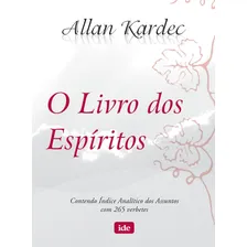 Livro O Livro Dos Espíritos Allan Kardec Oportunidade Foto  mini 1