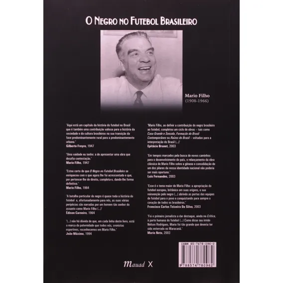 Livro: O Negro No Futebol Brasileiro Foto 1