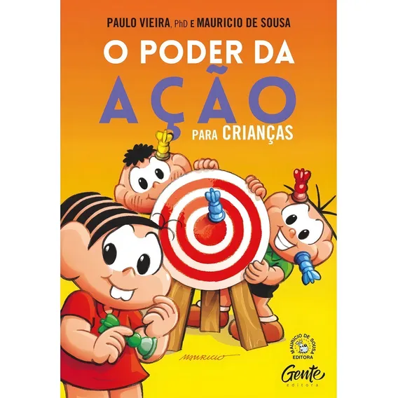 Livro O Poder Da Ação Para Crianças - Turma Da Mônica Foto 1