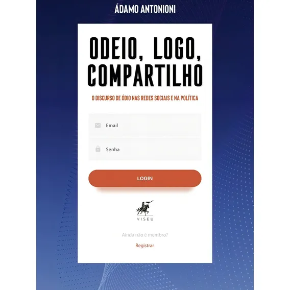Livro- Odeio, Logo, Compartilho. Foto 1