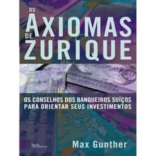 Livro Os Axiomas De Zurique (Max Gunther) Foto mini 1
