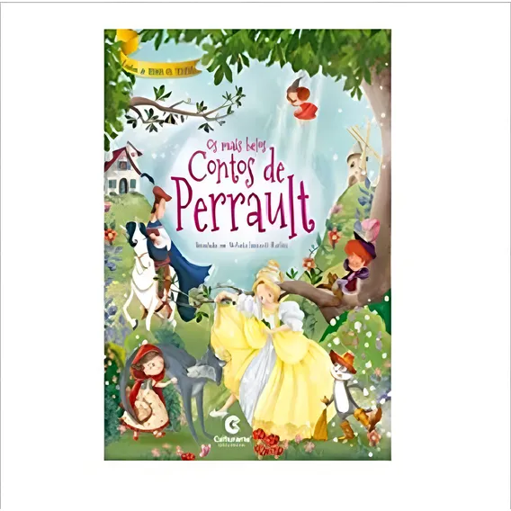 Livro Os Mais Belos Contos De Perrault, De Culturama Editora E Distribuidora Ltda. Os Mais Belos Contos En Português, 2018 Foto 1