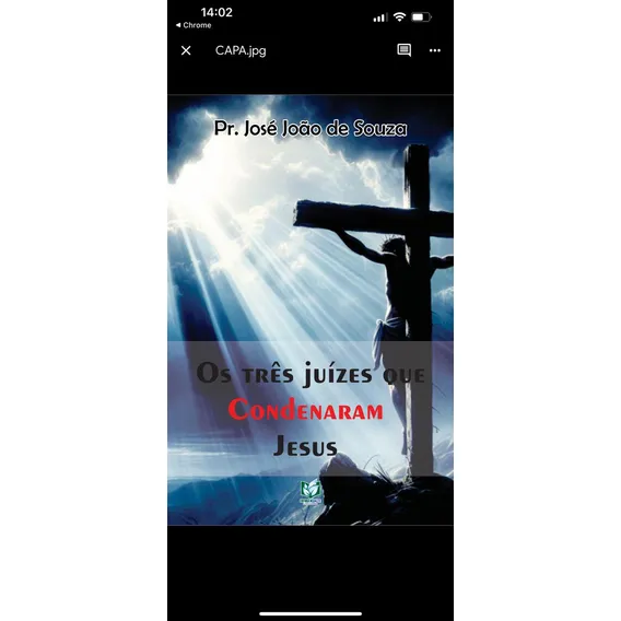 Livro Os Tres Juízes Que Condenaram Jesus Ed Becate Foto 1