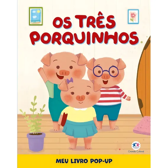 Livro Os Três Porquinhos - Meu Livro Pop-up Foto 1