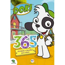 Livro Para Colorir Infantil - Doki 365 Atividades E Desenhos Foto  mini 1