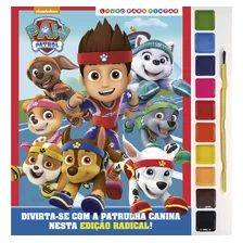 Livro Patrulha Canina Livro Para Pintar Com Aquarela: Livro Patrulha Canina Livro Para Pintar Com Aquarela, De On Line A. On Line Editora, Capa Livro Brochura, Edição 6 Em Português, 2022 Foto mini 4