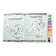 Livro Patrulha Canina Livro Para Pintar Com Aquarela: Livro Patrulha Canina Livro Para Pintar Com Aquarela, De On Line A. On Line Editora, Capa Livro Brochura, Edição 6 Em Português, 2022 Foto mini  3