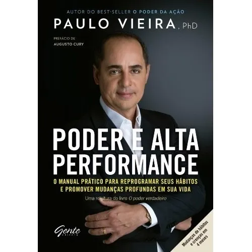 Livro Poder E Alta Performance - Paulo Vieira - Gente Foto 1