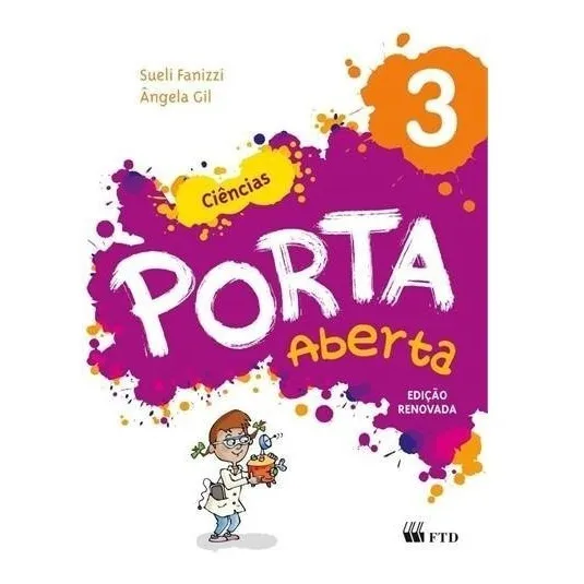 Livro Porta Aberta - Ciências 3ª Ano Foto 1