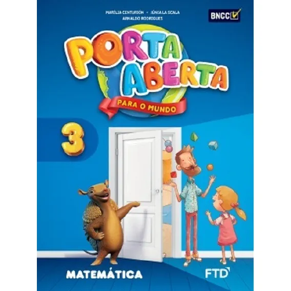 Livro Porta Aberta Para O Mundo Matemática 3º Ano Edit. Ftd Foto 1
