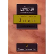 Livro Primeira Carta De João Foto mini 1
