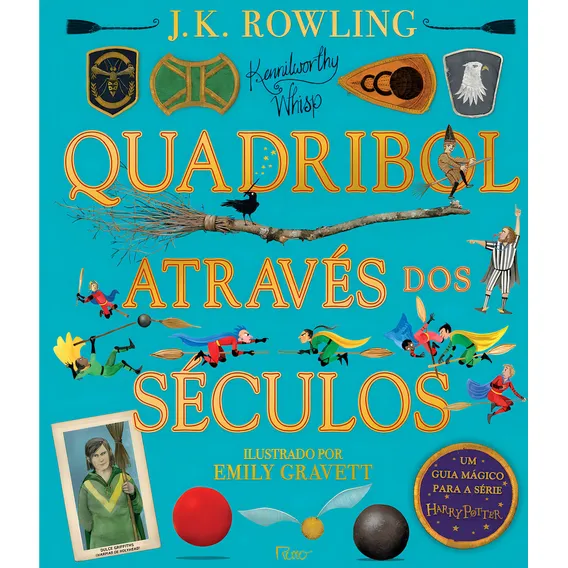 Livro Quadribol Atraves Dos Seculos De Rowling, J. K Capa Dura Em Português 2020 Editora Rocco Ltda Foto 1