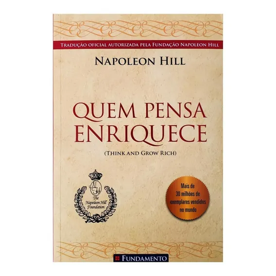 Livro Quem Pensa Enriquece - Napoleon Hill Foto 1