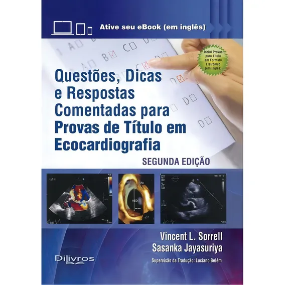 Livro: Questões Comentadas Provas De Título Em Ecocardiograf Foto 1