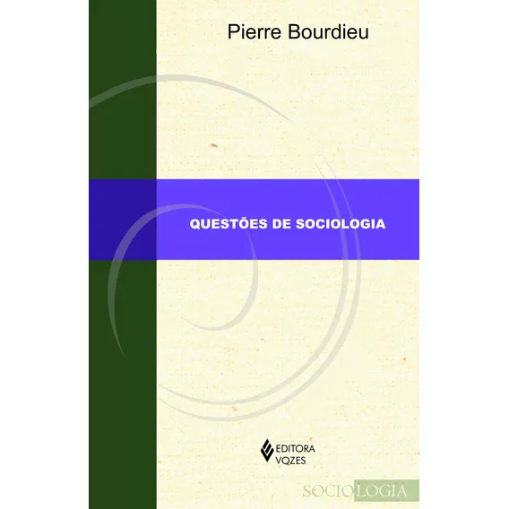 Livro Questões De Sociologia De Pierre Bourdieu Da Editora Vozes Foto 1