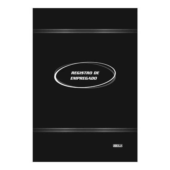 Livro Registro De Empregado 50 Folhas Capa Dura São Domingos Foto 1