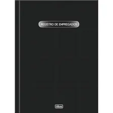 Livro Registro De Empregados Capa Dura - 100 Folhas Foto mini 1