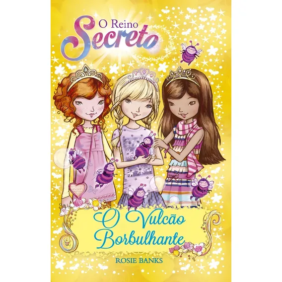 Livro Reino Secreto - O Vulcao Borbulhante Foto 1