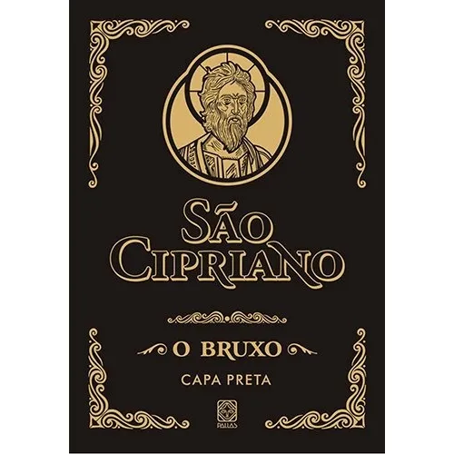 Livro Sao Cipriano O Bruxo (capa Preta) Foto 1