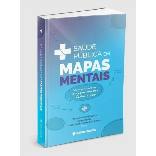 Livro Saúde Pública Em Mapas Mentais Foto 1