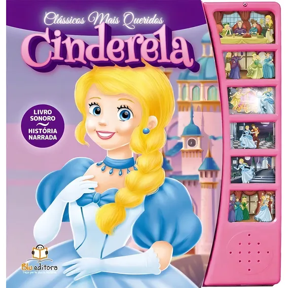 Livro Sonoro Classicos Mais Queridos Cinderela Foto 1