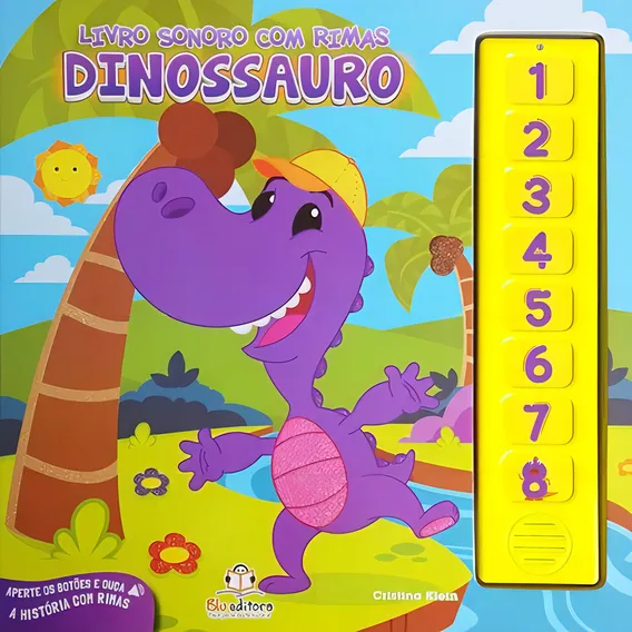 Livro Sonoro Com Rimas Dinssauro Foto 1