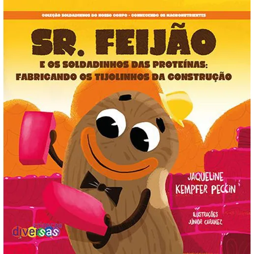 Livro Sr. Feijão Marca Crianças Diversas, De Jaqueline Peccin. Editora Crianças Diversas, Edição 1 Em Português, 2018 Foto 1