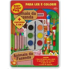Livro Super Color Pack - Animais Da Fazenda Foto  mini 1