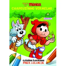 Livro Tm - Classicos Para Colorir - Chapeuzinho Vermelho Foto mini 2