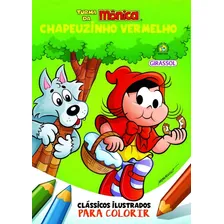 Livro Tm - Classicos Para Colorir - Chapeuzinho Vermelho Foto mini 1