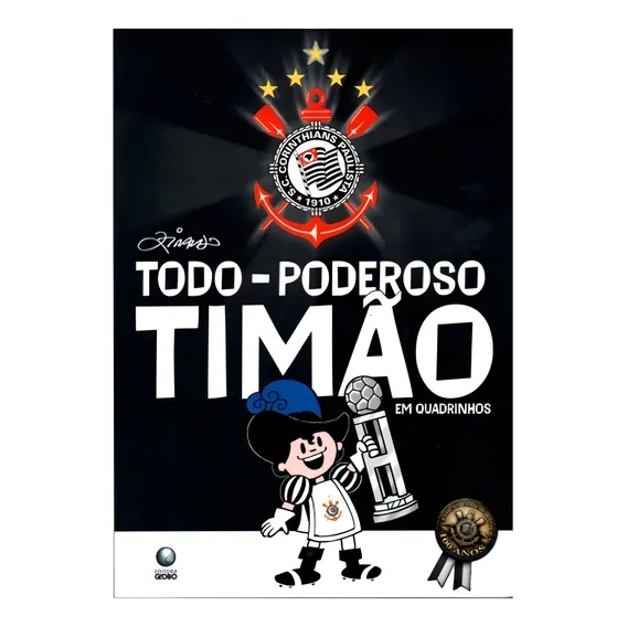 Livro Todo Poderoso Timão Em Quadrinhos - Ziraldo Foto 1