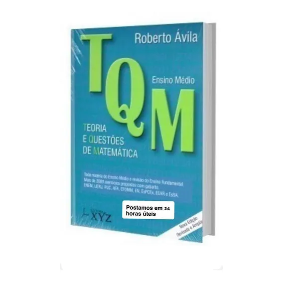 Livro Tqm (médio)-teoria E Questões De Matemática Foto 1
