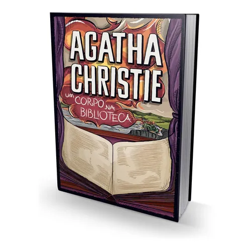 Livro - Um Corpo Na Biblioteca - Agatha Christie - Capa Dura Foto 1