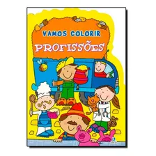 Livro Vamos Colorir - Profissoes Foto mini 1